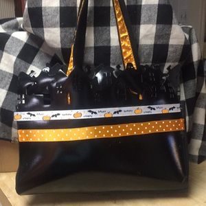 Halloween themed tote